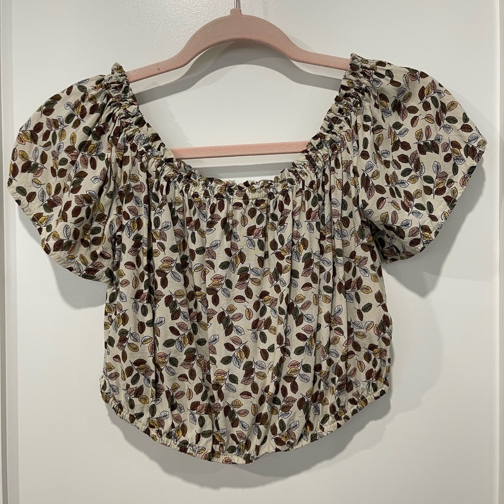 Fall Color Crop Top